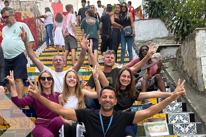 1 day tour Rio de Janeiro to Christ and Cable car and much more - Selarón Steps and the color of central Rio