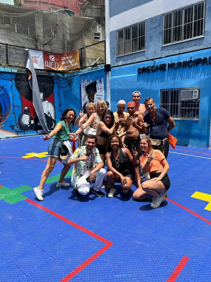A Walk in the Rocinha Favela: Women Leading the Way - Coffee, dancing, football, and a social project