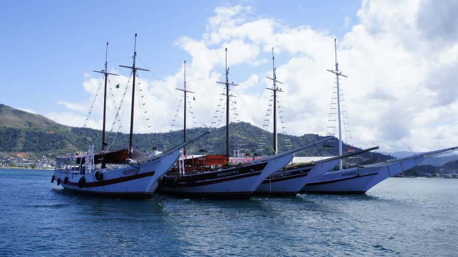 Angra dos Reis: Boat Tour in Ilha Grande and Lagoa Azul - Four famous stops from Santa Luzia
