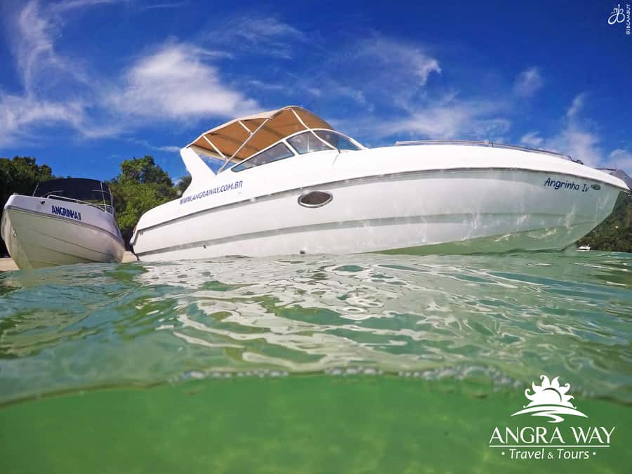 Angra dos Reis: Super Lagoa Azul Speedboat Tour - Lagoa Azul and its open-water swim