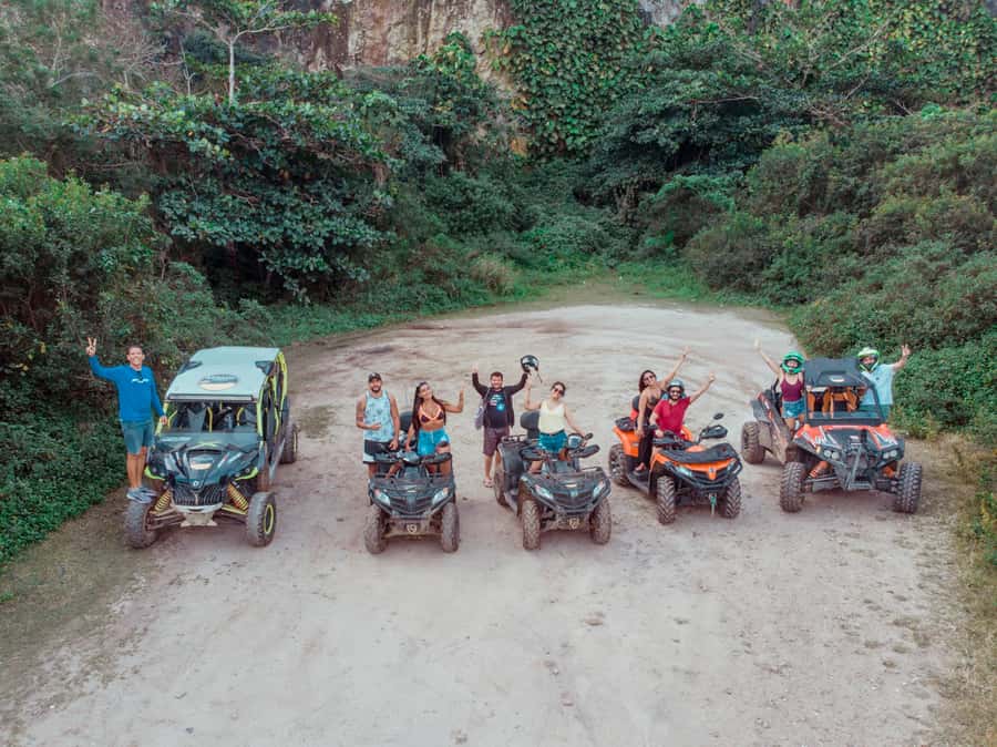 Arraial do Cabo: ATV Quad Bike Tour - The Arraial Portico and Praia Grande sandbank