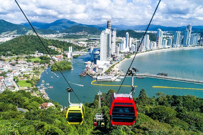 Balneário Camboriú tour and cable car ride from Florianópolis - Unipraias cable cars reach 240 meters
