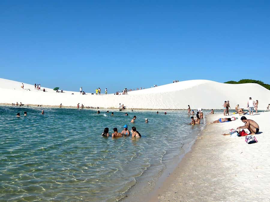 Barreirinhas: Lagoa Azul and Maranhao Half-Day Guided Tour - Leaving Barreirinhas by 4x4
