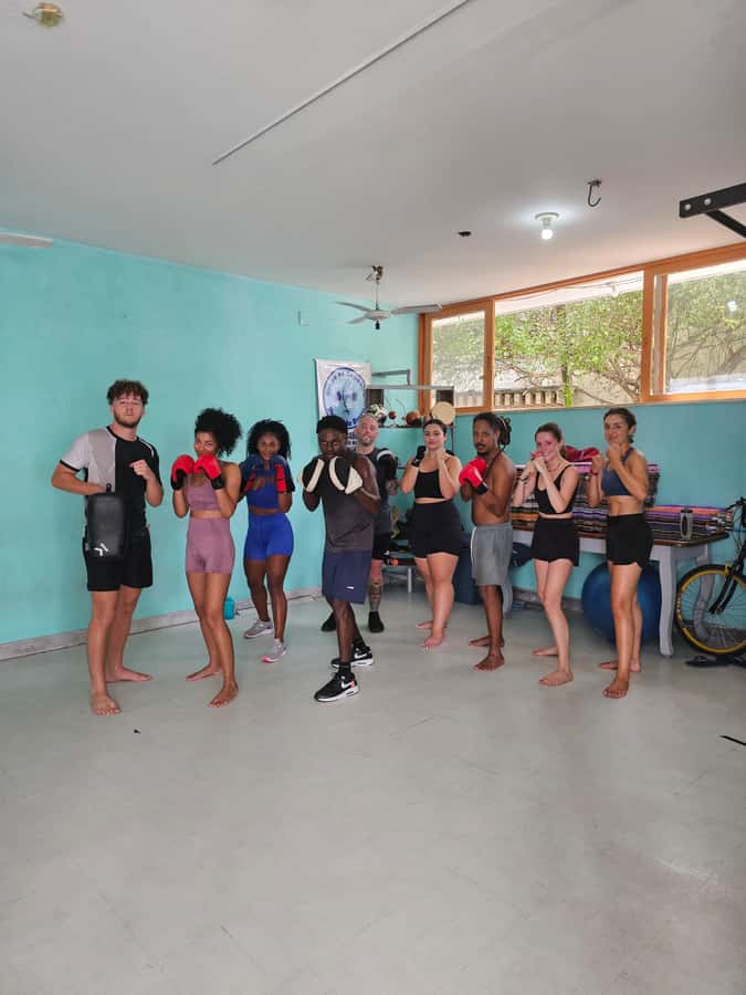 BOXE CLASS - EX BAHIAN CHAMPION (SALVADOR-BA) - A real boxing lesson in Salvador