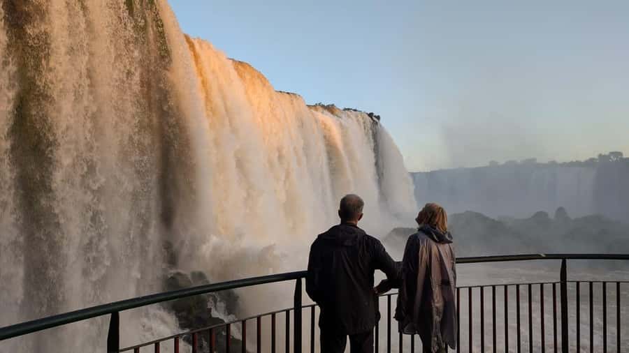 Brazil & Argentina: Iguazu Falls Both Sides in One Day - Brazil provides the great wide-angle view