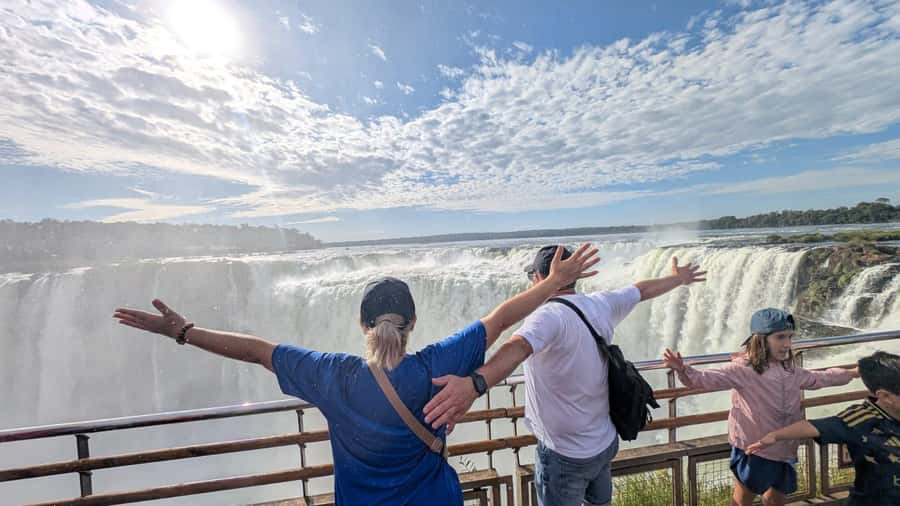 Brazil & Argentina: Iguazu Falls Both Sides in One Day - Argentina’s Upper Circuit gives you the close-up views