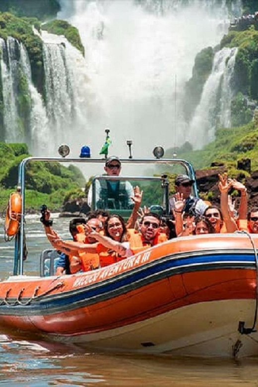 Brazilian Falls & Macuco Safari: transfer with ticket - Brazil’s 1,200-meter falls trail