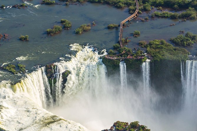 Brazilian Side of the Falls and Boat Tour Macuco Safari - All Tickets Included - Walking toward Devil’s Throat