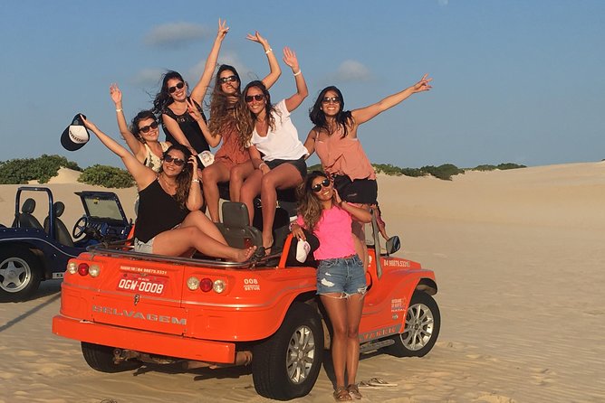 Buggy Ride - Genipabu + North Coast to Jacuma - Genipabu dunes, lagoon, and the first big rush