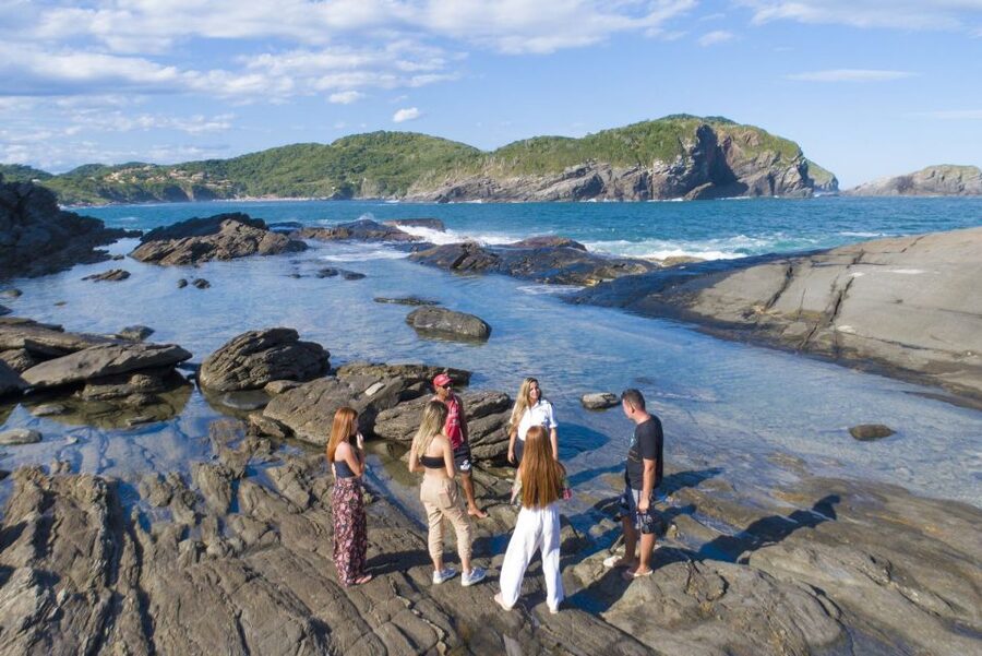 Buzios: City Tour by Trolley with 12 Beaches and Pickup - What the $53 price includes