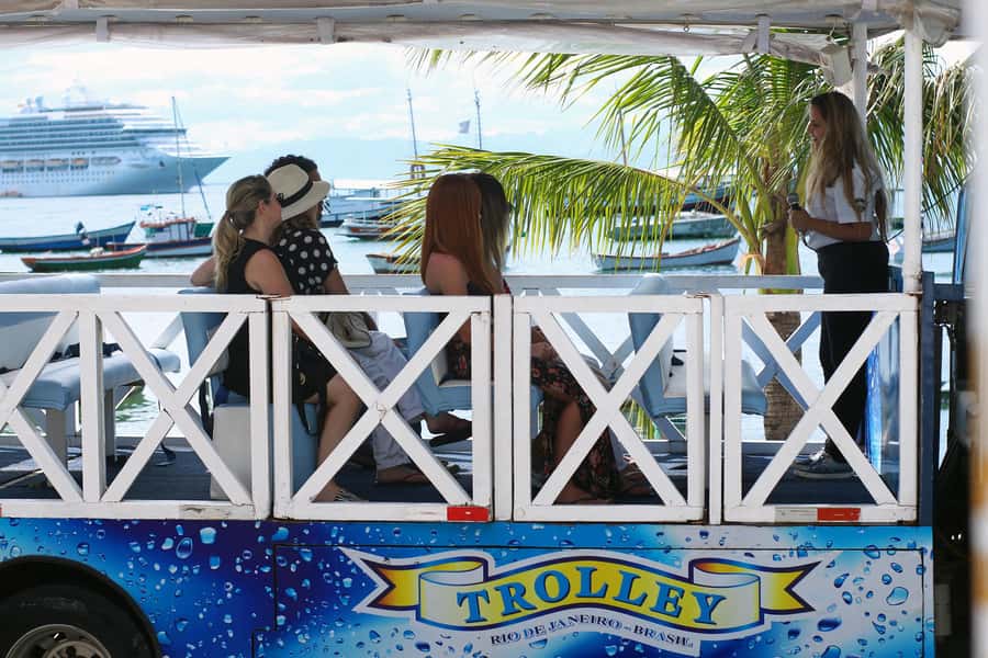 Búzios Trolley Adventure City Tour - Starting at Orla Bardot beside the Brigitte Bardot statue