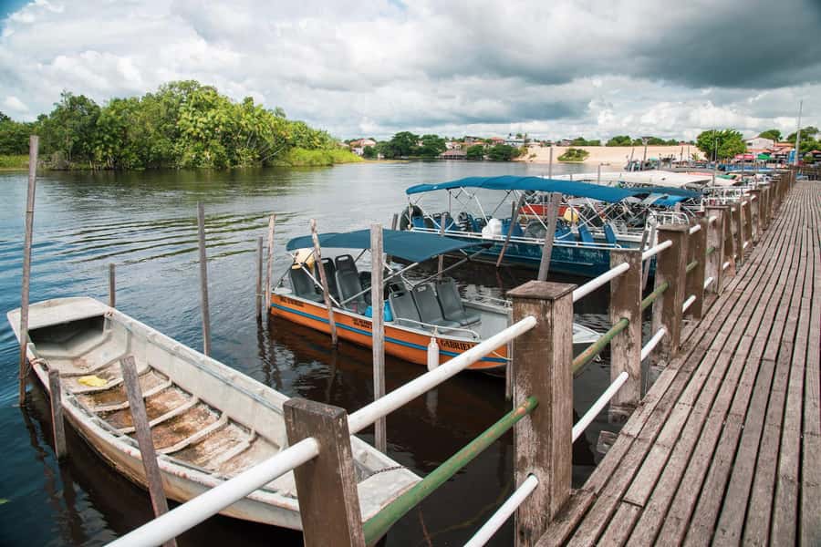 Caburé - Boat tour on the Rio Preguiças - Leaving Barreirinhas at 8:00
