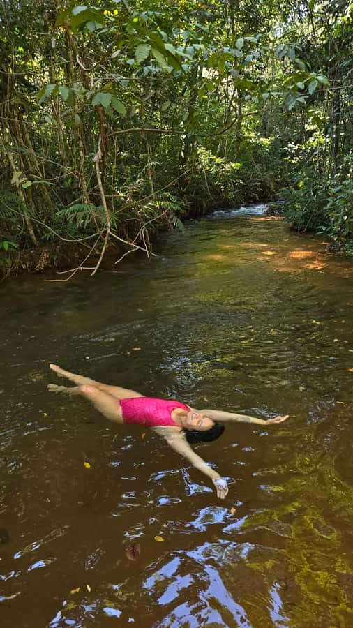 Chapada dos Guimarães:Cidade de Pedra + Vale do Rio Claro with Véu de Noiva - Poço Verde and the floating section