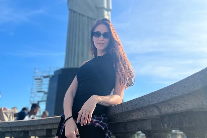 Christ the Redeemer, Selarón Steps and Sunset at Sugarloaf - Christ the Redeemer from Corcovado Mountain