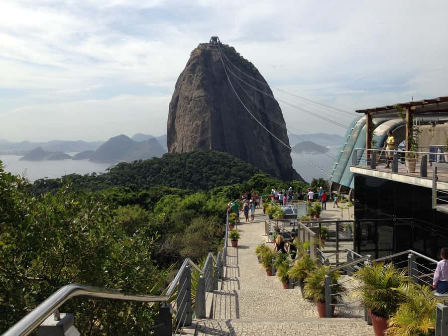 Corcovado and Sugarloaf Mountain Full-Day Tour - Sugarloaf cable cars and Guanabara Bay views