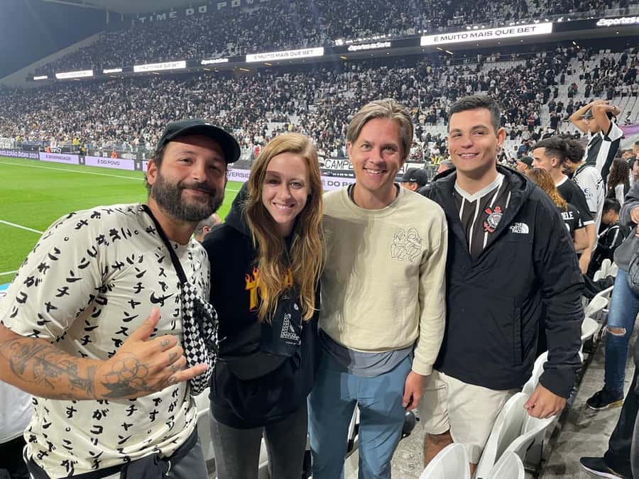 Corinthians Football Game Experience - Meeting Rafael on Avenida Paulista