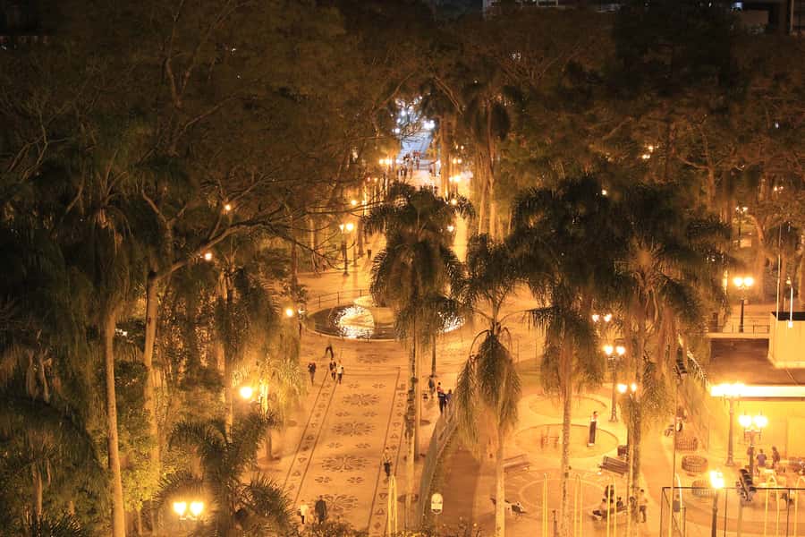 Curitiba: 4-Hour City-By-Night Tour with Dinner - Tangüá Park and Curitiba’s night views