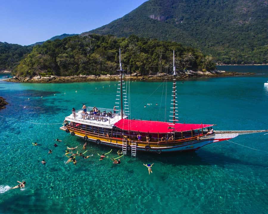 Discover Ilha Grande on a Boat Tour - Departing from Angra - Praia de Araçatibinha and Lagoa Verde add variety