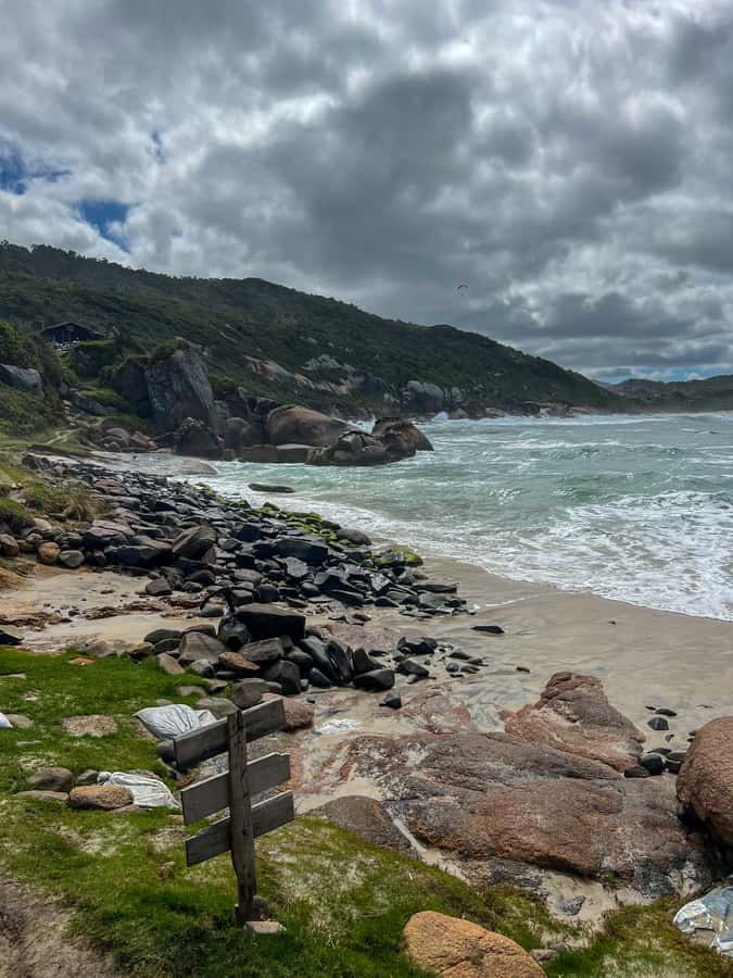 Florianopolis: Gravata Beach Trail with Picnic - Arriving at Gravata Beach after the forest