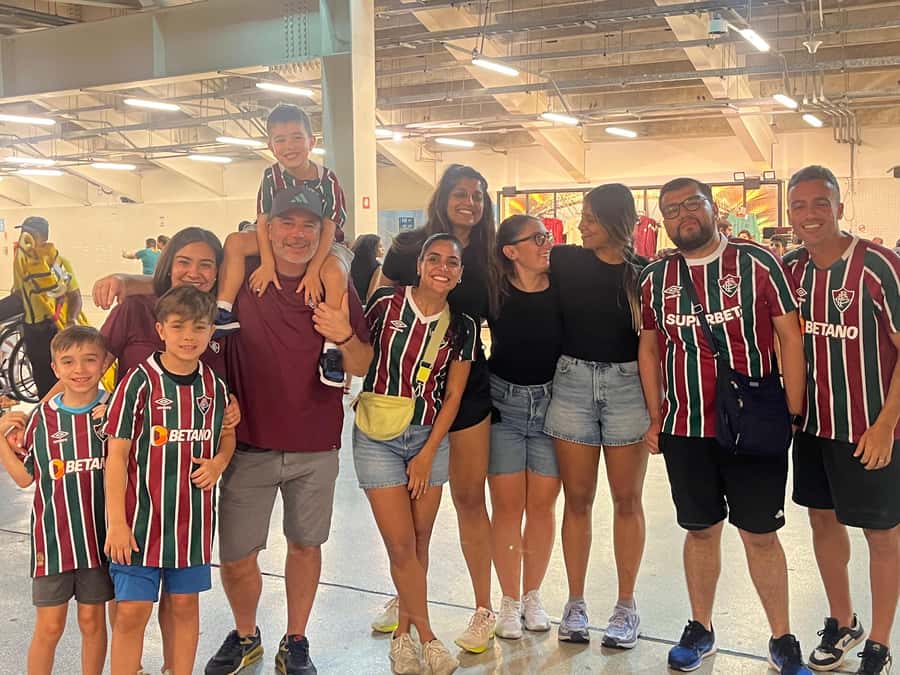 Fluminense Football Match at Maracanã with Local Hosts - Biometric registration and stadium entry