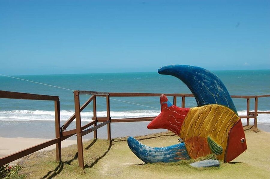 Fortaleza: Tour to Morro Branco and Fontes Beach - Fontes Beach and five hours by the water