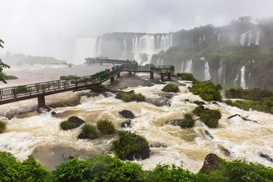 Foz do Iguaçu: Brazilian Side of the Falls - Getting close to Devil’s Throat