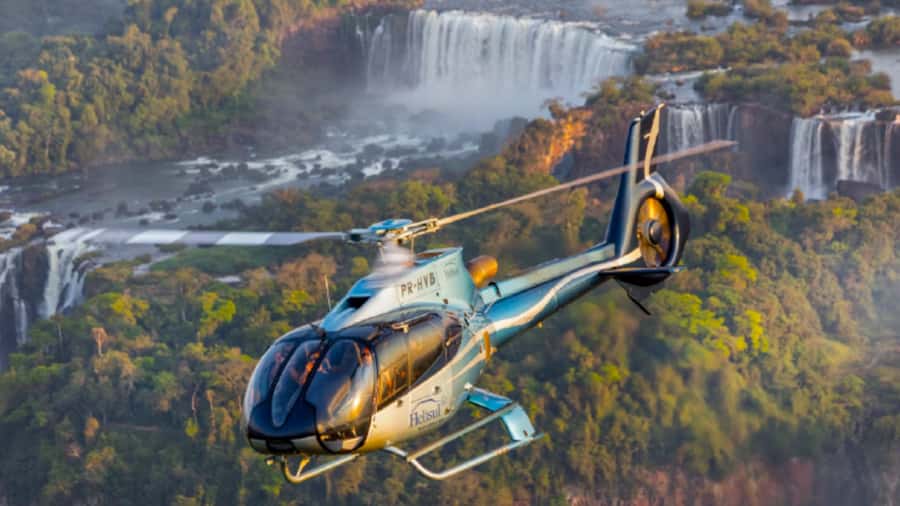 Foz do Iguaçu: Helicopter Flight over the Iguassu Falls - Why the short flight can still be worthwhile