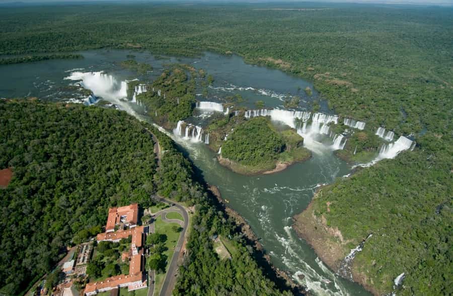 From Foz do Iguaçu: Argentinean Falls Tour with Pickup - The Lower Circuit for spray and close contact