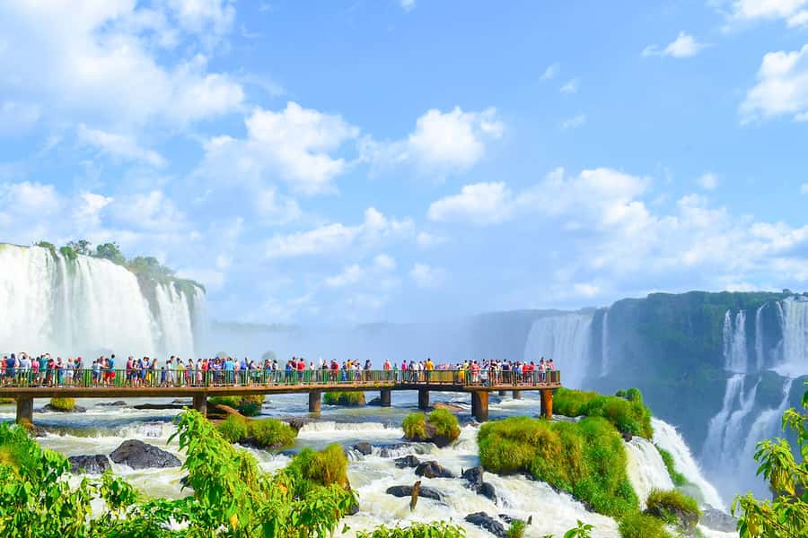 From Foz do Iguaçu: Brazilian Side of the Falls with Ticket - Devil’s Throat and the panoramic elevator