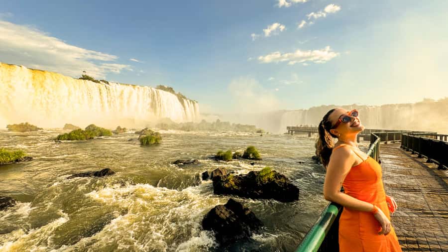 From Foz do Iguaçu: Sunset at the Falls - Which days and seasons work best