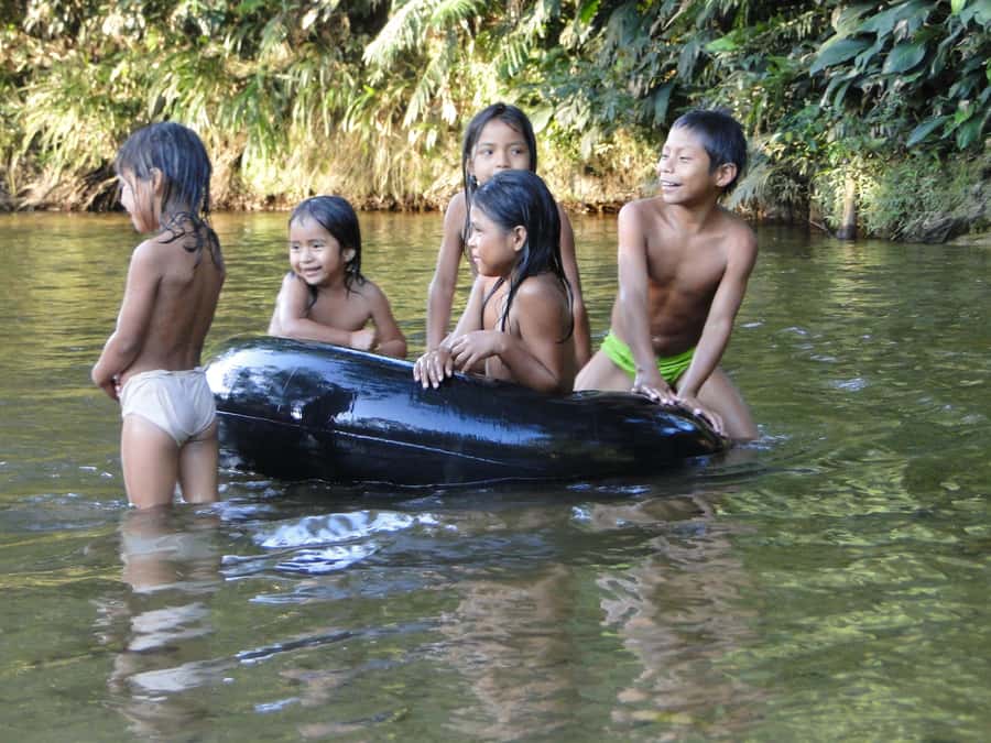 Grand Selva Tours 3 Day Jungle Expedition Ecuador all incl - The Paiche lagoon after dark