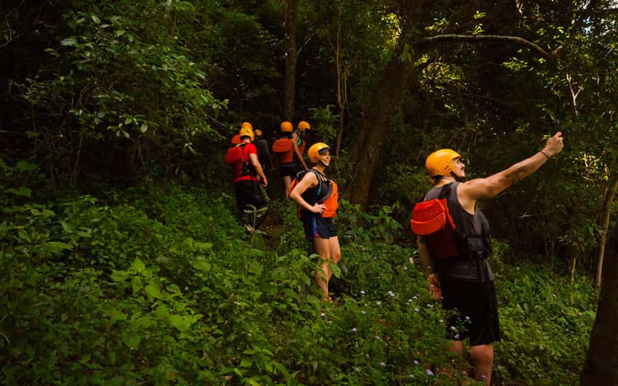 Guided Hike and Kayak or SUP River Tour w/ Transfer - Guides, language, and group feel
