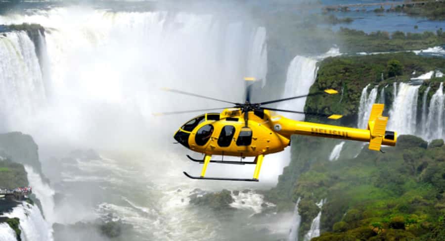 Helicopter Ride Over the Iguazu Falls - Admission Ticket - The view is spectacular, but the clock moves fast
