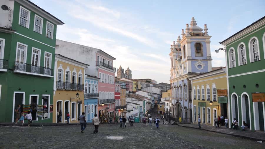 Historic City Tour in Salvador - St. Francis Church and Portuguese Baroque detail