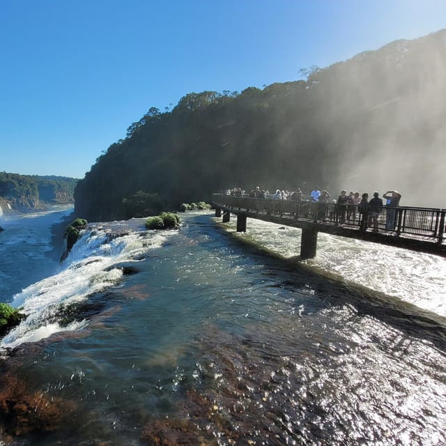 Iguassu Falls: Brazilian Side Private Tour - Walking the 1,500-meter Falls Trail