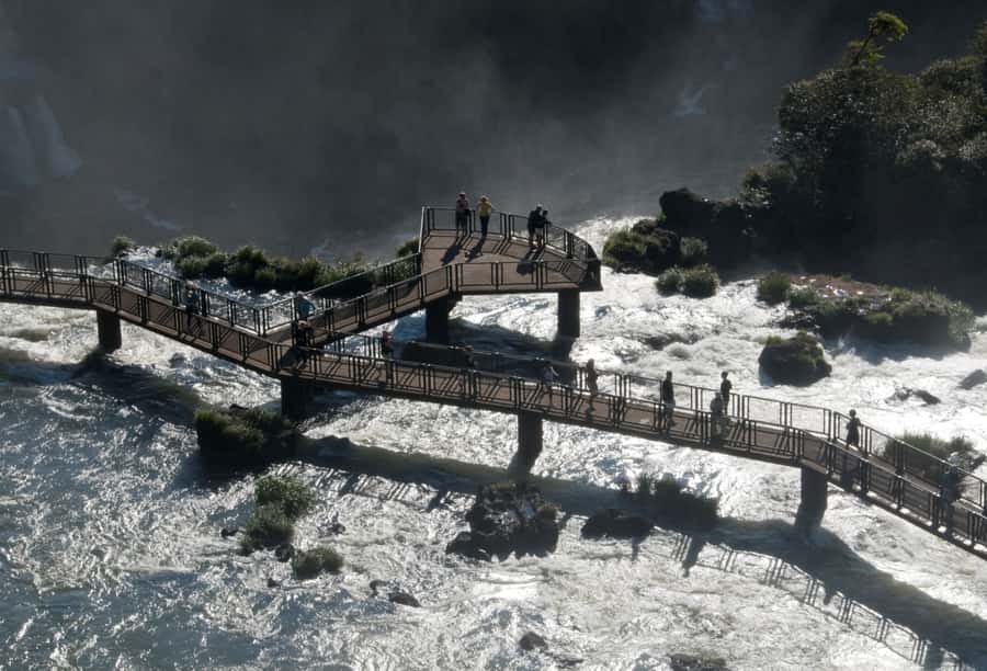 Iguassu Falls: Guided Tour & Macuco Safari on Pontoon Boats - Seeing Iguassu Falls from the Brazilian side