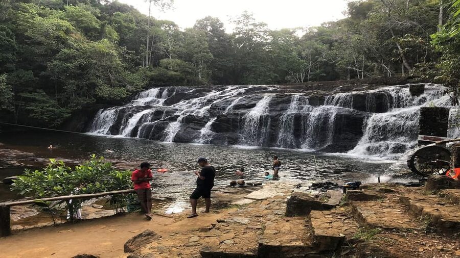 Itacare: 4 Beaches Trail and Tijuipe Waterfall - Tijuipe Waterfall and a cool finish