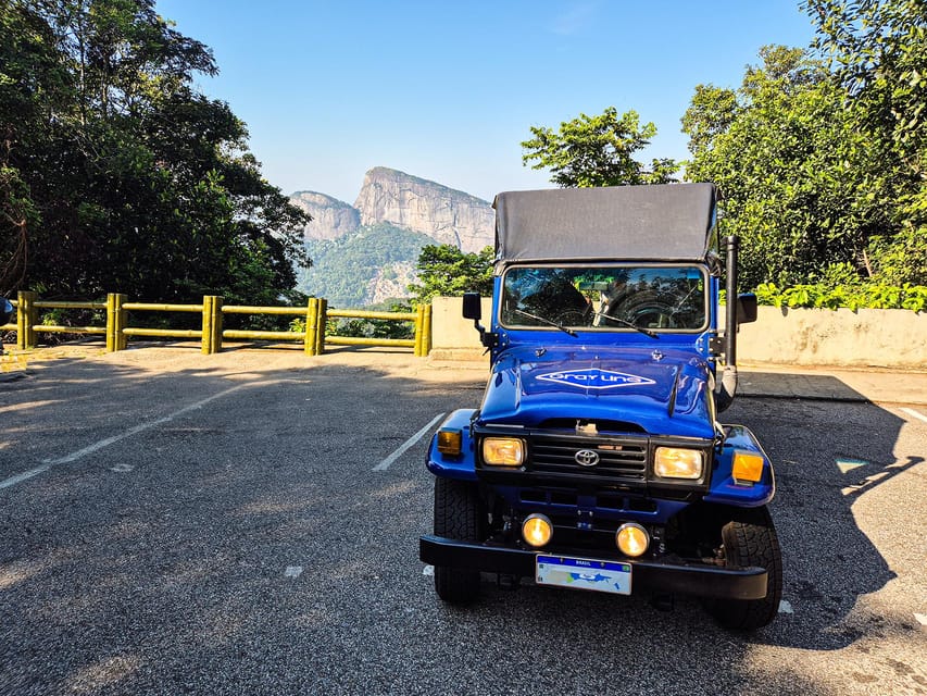Jeep'n'Green: Rio Botanical Garden & Tijuca Rainforest Tour - Pepino Beach and the hang gliders