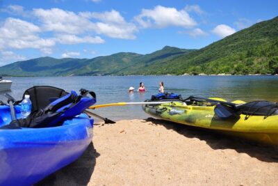 Kayak Water Trail in Red River Park by Adrenailha
