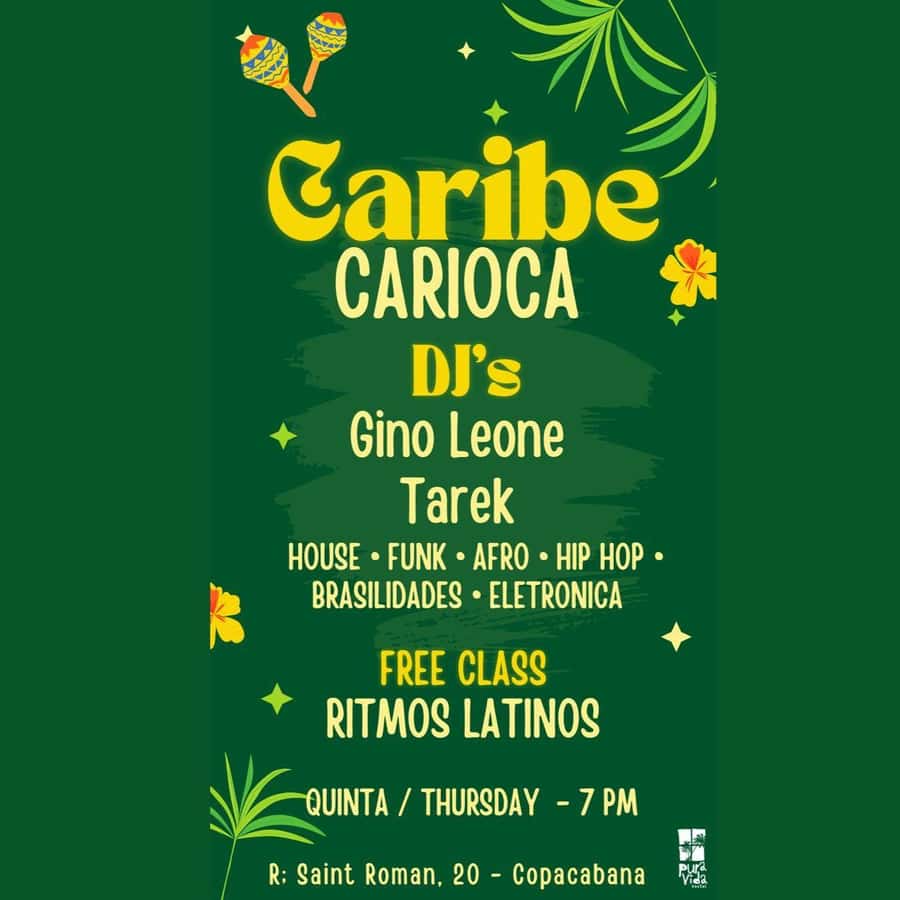Latin Music Dance Class + DJs + 2 Free Drinks - A Rio night that starts at the Deck Bar