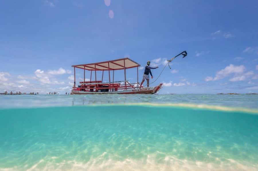 Maceio: Tour to Maragogi Beach - The optional catamaran ride to the galés