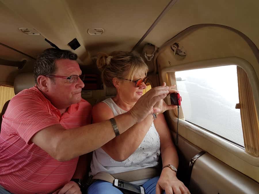 Manaus: Amazon Rainforest Panoramic Airplane Flight - Following the Negro River toward Anavilhanas