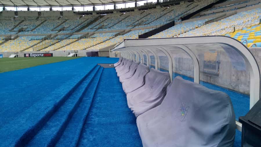 #Maracanã - The interview room and private areas