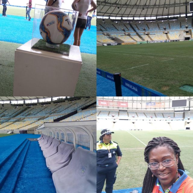 #Maracanã - Stepping onto the field