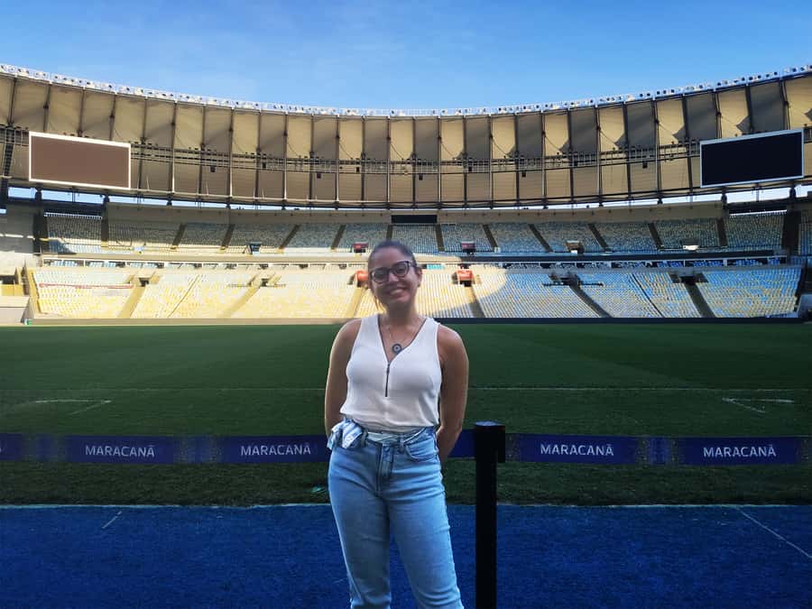 Maracana Stadium - Behind the Scenes Tour - Entering through Gate A and getting oriented