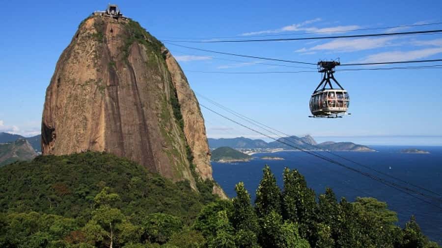 One Day in Rio: Full-Day Rio de Janeiro City Tour - Cable cars from Urca to Sugarloaf