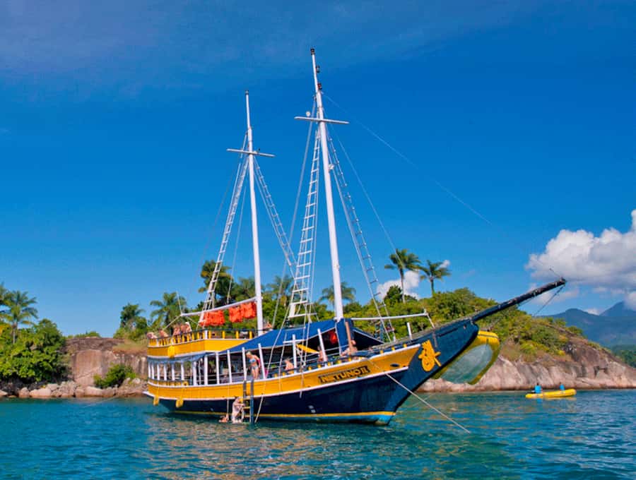 Paraty: Schooner Boat Tour with Beaches and Snorkeling - Lunch aboard, and the real cost of the day