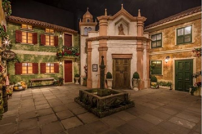 Parque Cultural Epopeia Italiana - Theater, video, and scenery in one small production