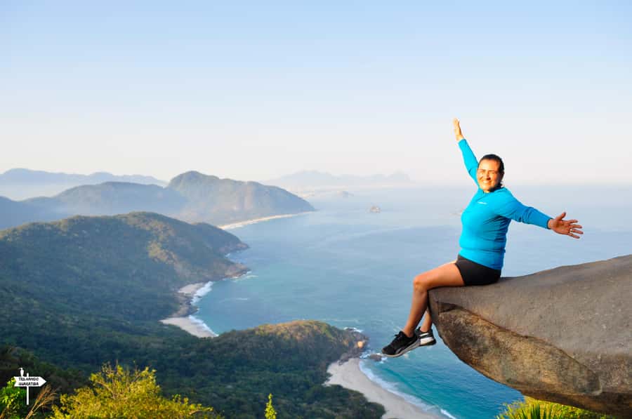 Pedra do Telégrafo Rio de Janeiro + Transfer - The summit view and the famous photo