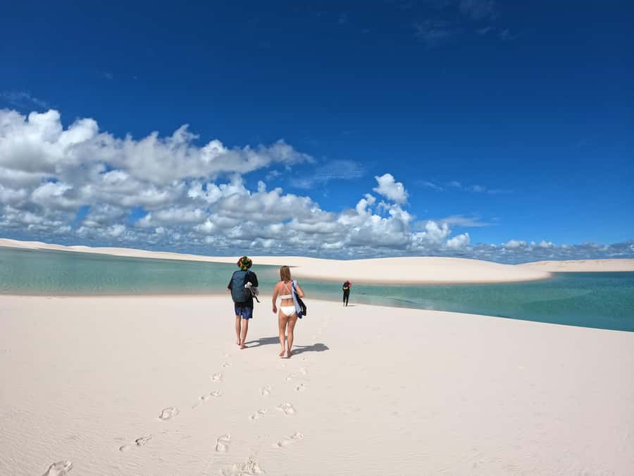 Private full day: Lencois Maranhenses National Park Tour - The morning jeep ride from Barreirinhas